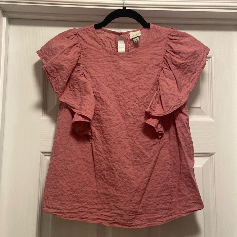 A New Day Blouse, Pink